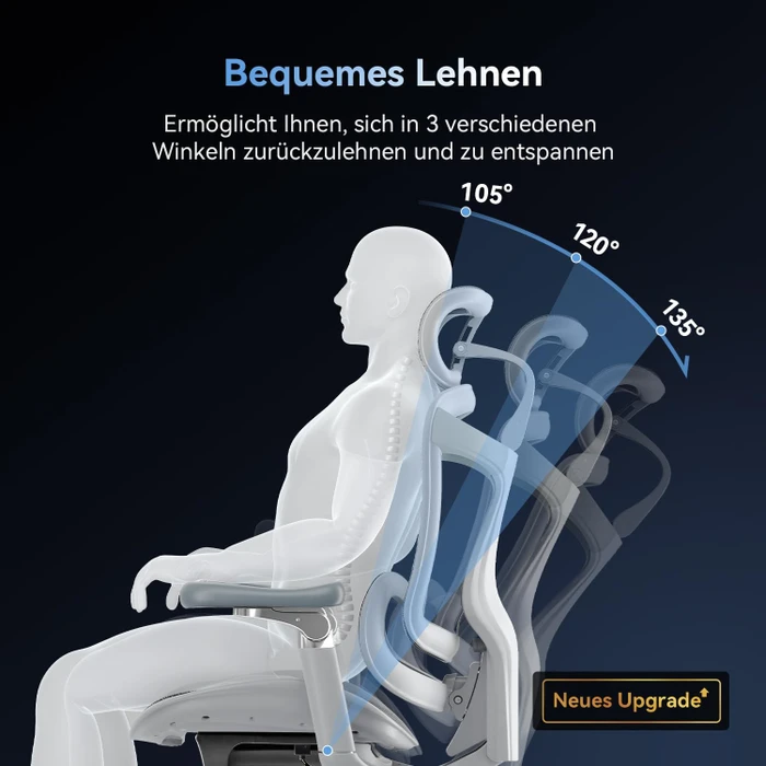 Sihoo Doro C300 Pro Ergonomischer Bürostuhl, weiß