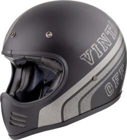 Premier Helmets Trophy MX BTR matt schwarz/grau