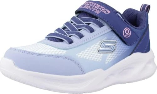 Skechers S-Lights: Sola Glow - Ombre Deluxe blau/light blau (Junior)