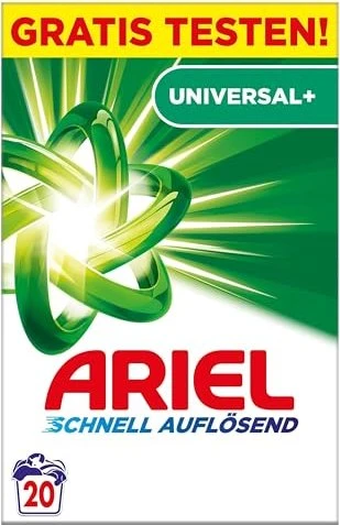 Ariel Universal+ Pulver Waschmittel, 1.20kg