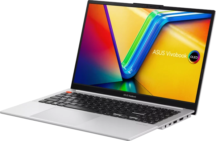 ASUS VivoBook S15 OLED K5504VA-MA008W, Cool Silver, Core i9-13900H, 16GB RAM, 1TB SSD, DE