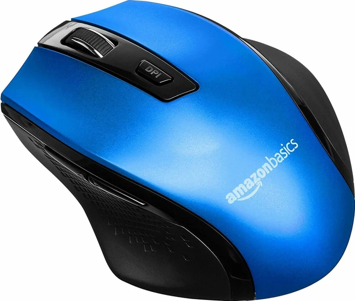 AmazonBasics G6B Ergonomic Wireless Mouse, USB