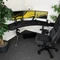 Arozzi Arena Angelo Gaming Eckschreibtisch 225x71cm Gunmetal Vorschaubild