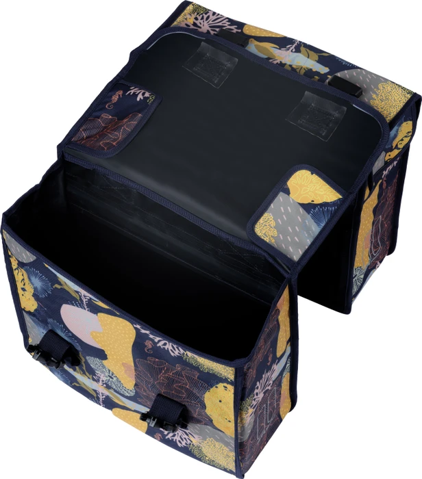 Basil Mara XL Doppeltasche Gepäcktasche night blue