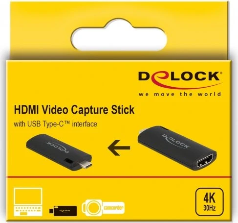 DeLOCK HDMI Video Capture Stick USB-C