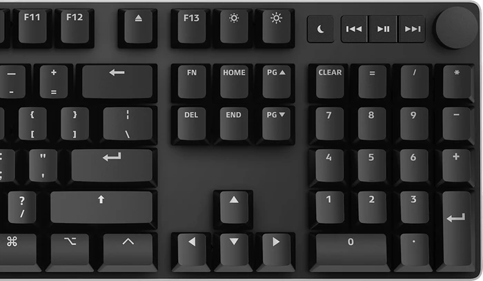 Das Keyboard MacTigr, MX LOW PROFILE RED, USB, DE