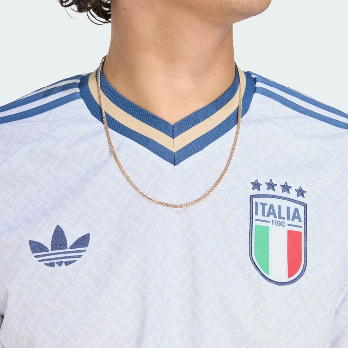 adidas Italien 2026 Auswärtstrikot kurzarm aeroblue (Herren)
