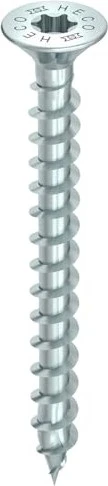 HECO TOPIX-plus verzinkt blau A3K Torx T40 Holzschraube, 10x280mm, 50 Stück