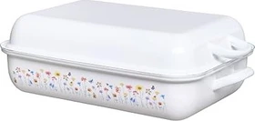 Riess Sonderdekor Flora Bratpfanne mit Deckel 37x26cm
