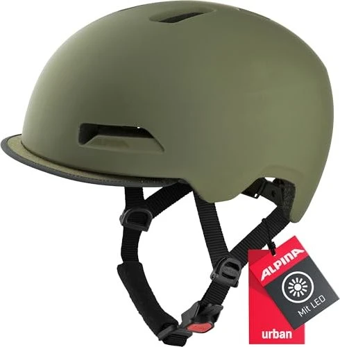 Alpina Brooklyn Helm olive matt