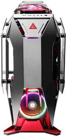 Antec Torque, anthrazit/rot, Glasfenster