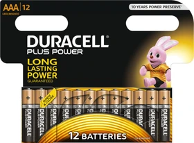 Duracell Plus Power Micro AAA, 12er-Pack