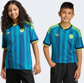 adidas FIFA WM 2026 Kolumbien Auswärtstrikot kurzarm mystery petrol/team navy blue 2 (Junior)