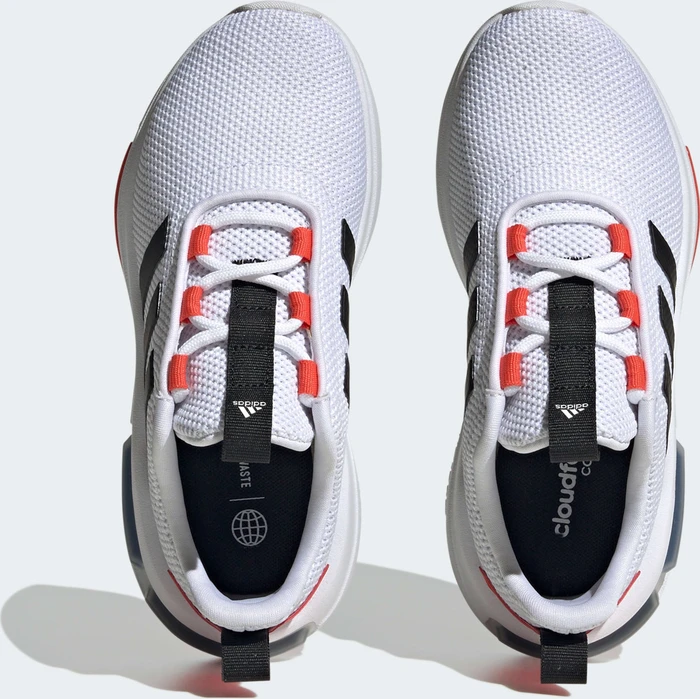 adidas Racer TR23 cloud white/core black/bright red (Junior)