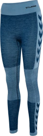 hummel CLEA Seamless Tight Hose lang navy peony/faded denim (Damen)