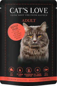 Cat's Love Rind Pur mit Distelöl und Löwenzahn, 85g