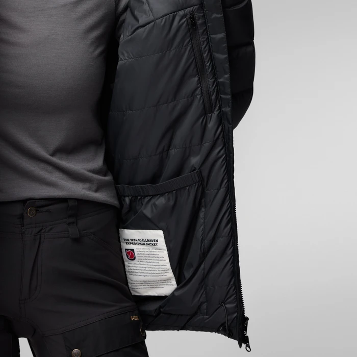 Fjällräven Expedition Mid Winter Funktionsjacke black/basalt (Damen)