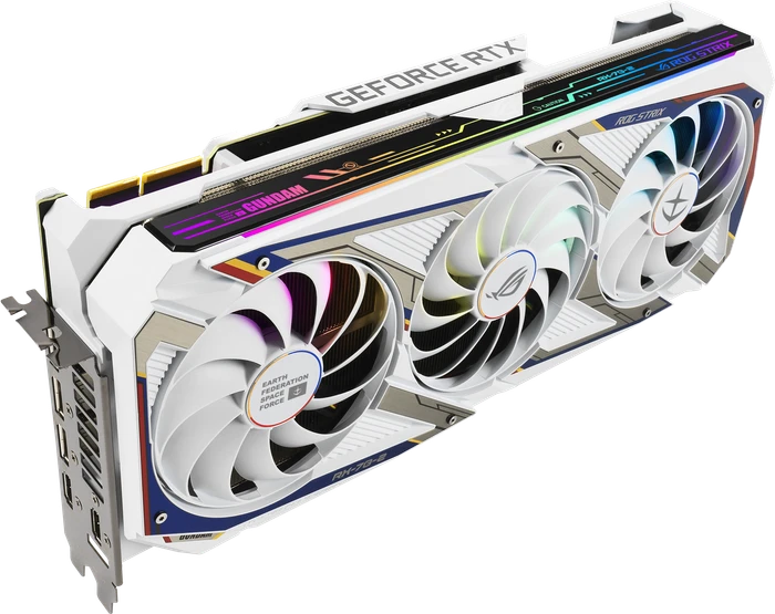 ASUS ROG Strix GeForce RTX 3090 Gundam, ROG-STRIX-RTX3090-O24G-GUNDAM, 24GB GDDR6X, 2x HDMI, 3x DP