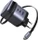 Ugreen Nexode 100W Ladegerät mit ausziehbarem USB-C-Kabel schwarz/silber (65586)