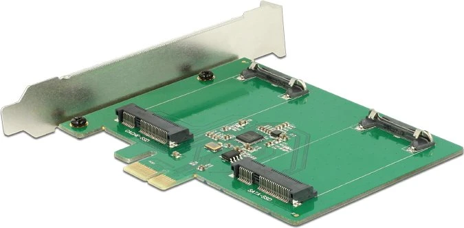 DeLOCK PCIe -> 2x mSATA