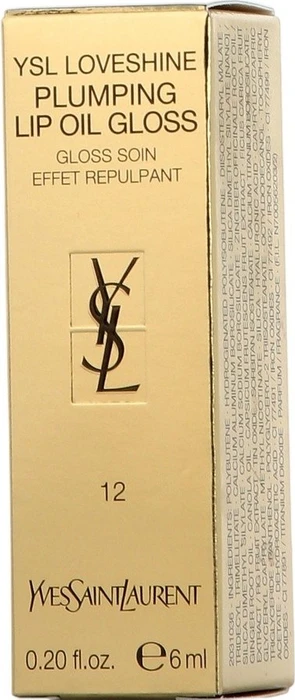 Yves Saint Laurent Loveshine Plumping Lip Oil Gloss 12 honey moon, 6ml