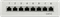 LogiLink Desktop Patchpanel Cat6, für Tisch/Wand, 8-Port, grau Vorschaubild