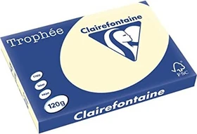 Clairefontaine Trophée Universalpapier pastell matt sand, A4, 120g/m², 250 Blatt
