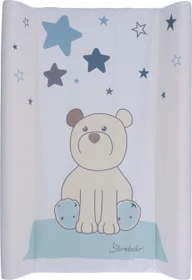 Sterntaler Wickelauflage mit Motiv Eisbär Elia ecru
