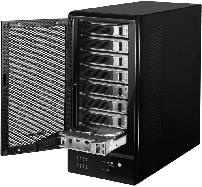 Sharkoon 8-Bay RAID-Station, USB-B 3.0/eSATA
