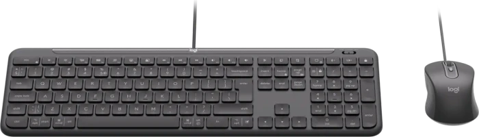 Logitech MK620 Signature Slim Wired Combo for Business Graphite, USB-C, US