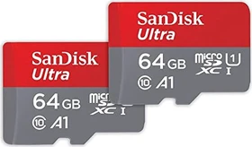 SanDisk Ultra R140 64GB Kit, UHS-I U1, A1, Class 10, 2er-Pack