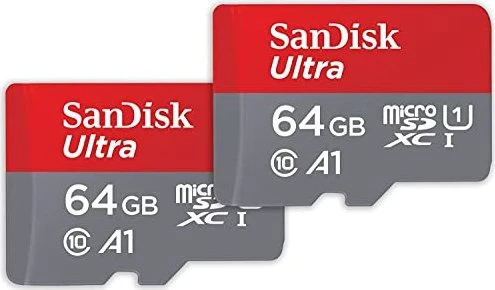 SanDisk Ultra R140 64GB Kit, UHS-I U1, A1, Class 10, 2er-Pack