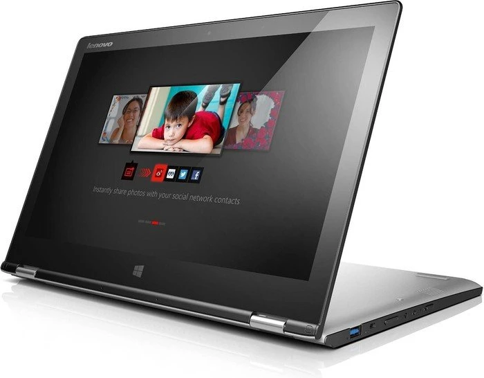 Lenovo Yoga 2 13, silber, Core i5-4210U, 8GB RAM, 256GB SSD, DE