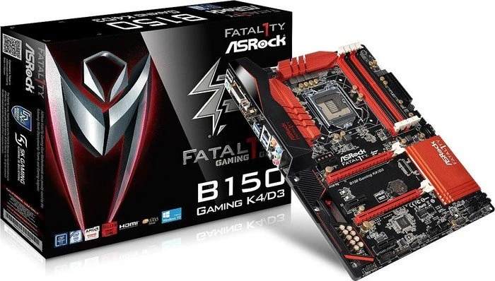 ASRock Fatal1ty B150 Gaming K4/D3 (Intel 1151)