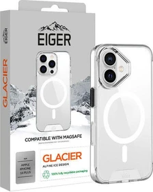 Eiger Glacier Case Magsafe für Apple iPhone 16 Plus transparent