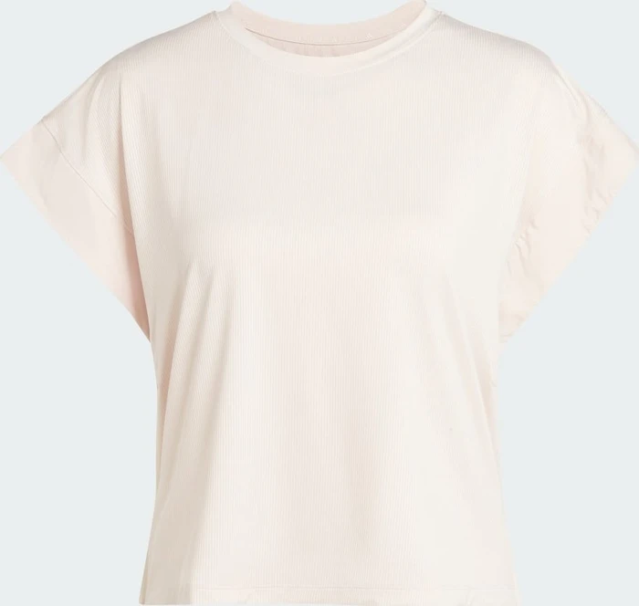 adidas Studio Funktionsshirt kurzarm putty mauve/grey two (Damen)
