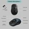 Keychron BM24 Wireless Mouse Space Gray schwarz/grau, USB/Bluetooth Vorschaubild