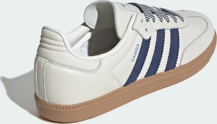 adidas Samba OG off white/dark blue/clear sky (Damen)