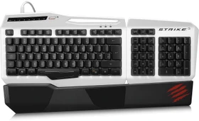 MadCatz S.T.R.I.K.E. 3 Keyboard weiß, USB, DE