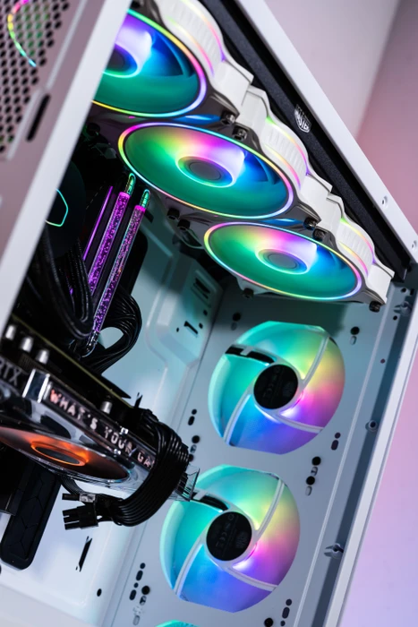 Cooler Master MasterFan MF120 Halo White Edition, LED-Steuerung, 120mm, 3er-Pack