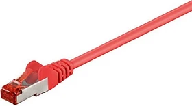 goobay Patchkabel, Cat6, S/FTP, RJ-45/RJ-45, 2m, rot