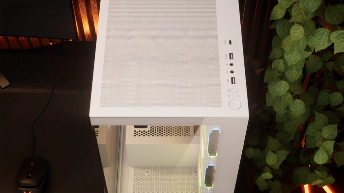 Krux Exo White, Glasfenster