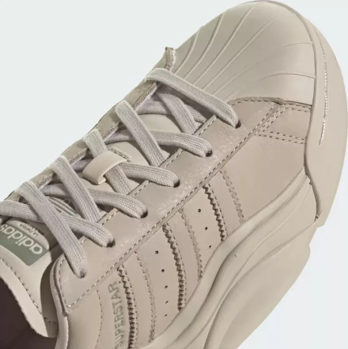 adidas Superstar wonder beige/silver pebble (Damen)