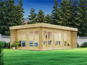 Alpholz Gartenhaus Viva B 492x668cm natur