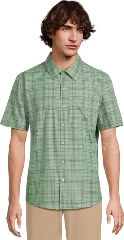 Marmot AirExchange Novelty Hemd kurzarm agate green/thunderhead (Herren)
