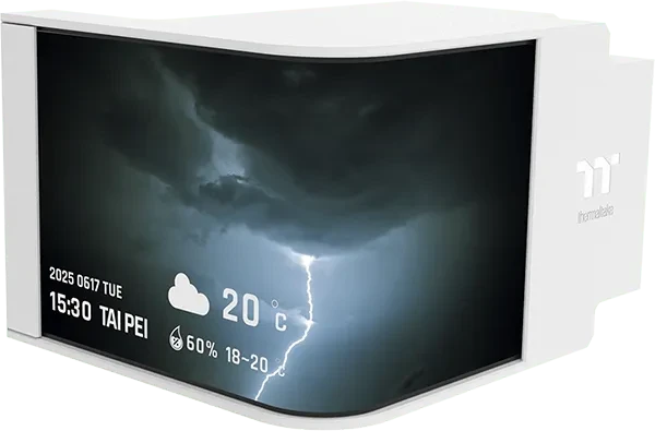 Thermaltake MAGCurve 360 Ultra ARGB Sync Snow Edition, weiß