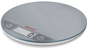 Soehnle Flip Slim Design digitale Küchenwaage silber