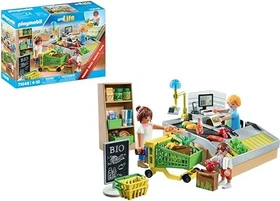 playmobil My Life Bio-Supermarkt
