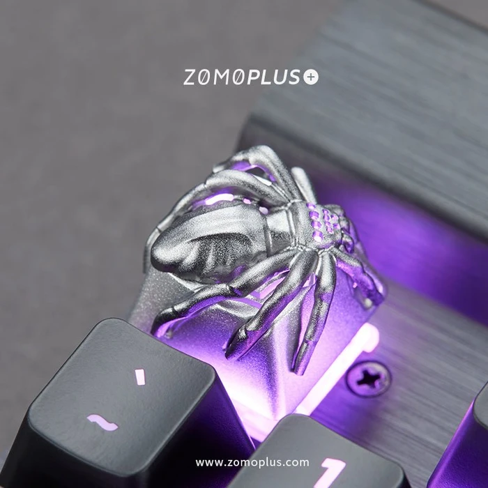 Zomoplus Fantastic Beasts Series Keycap Spinne, Aluminium, silber, 1 Taste