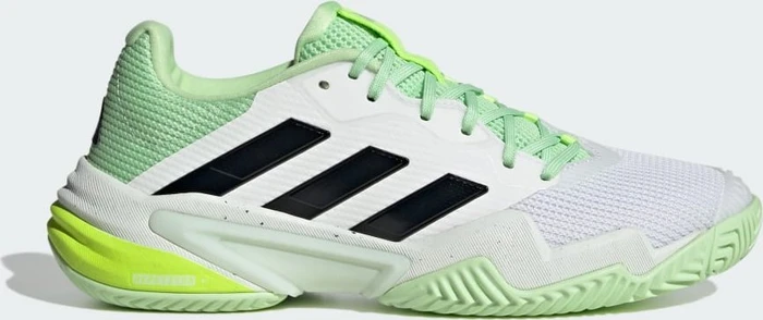 adidas Barricade 13 cloud white/core black/semi green spark (Herren)